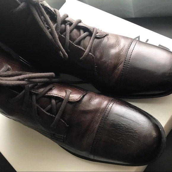 Men’s ALDO Leather Carcamo Military Boots - Picture 4 of 8